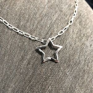 Sterling Silver Star Pendant